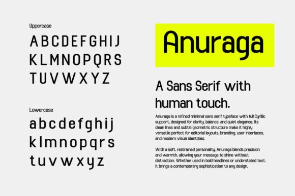 Anuaraga Font - Preview 1