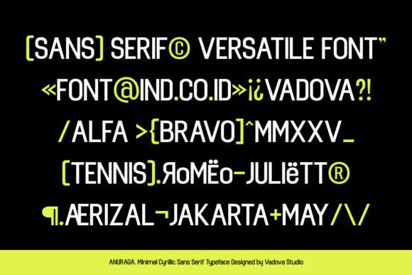 Anuaraga Font - Preview 4