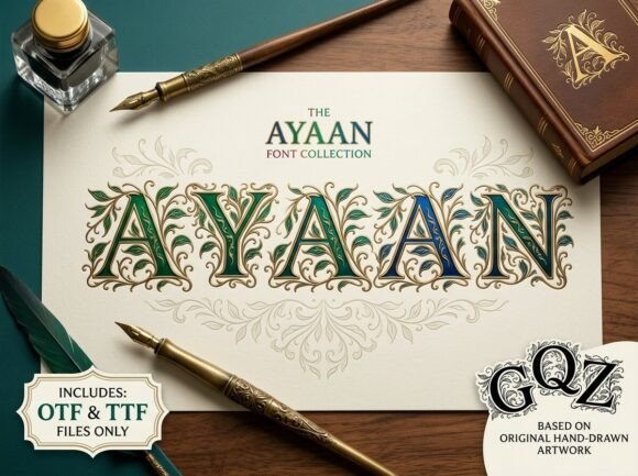 Ayaan Font - Preview 1
