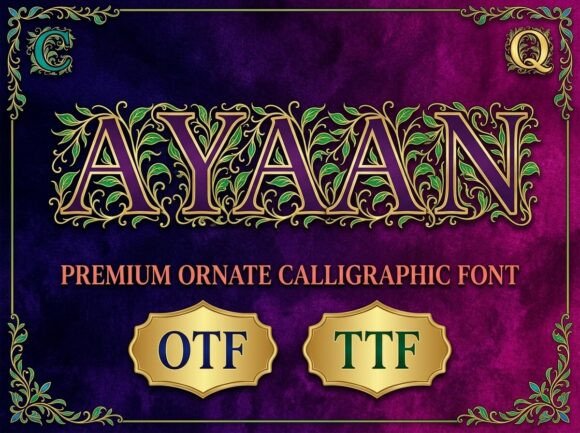 Ayaan Font - Preview 2
