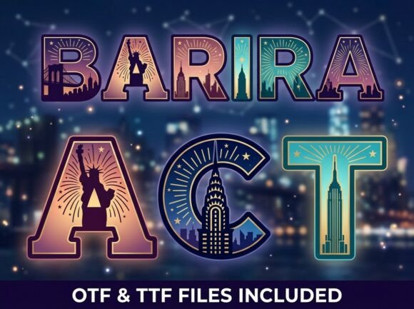 Barira Font - Preview 1