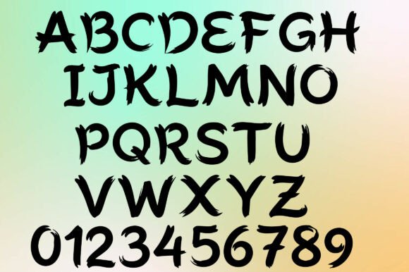 Be Brave Font - Preview 1