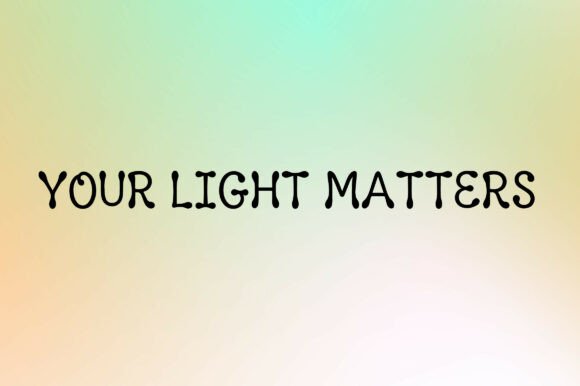 Be Radiant Font - Preview 1