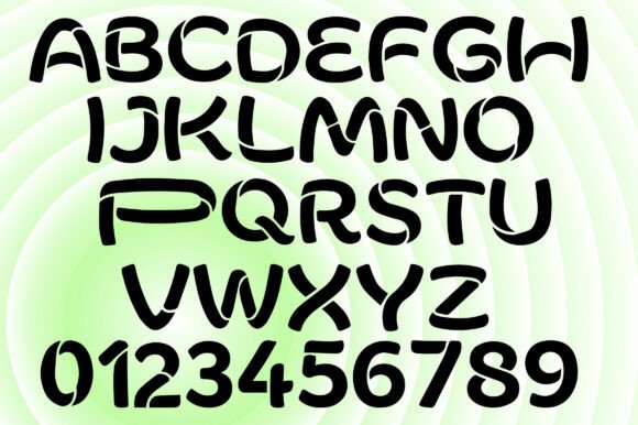 Beautiful Day Font PNG with transparent background - Preview 1
