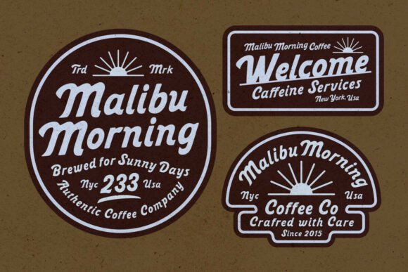 Belvona Vintage Font - Preview 2