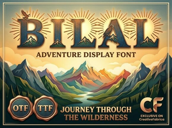 Bilal Font - Preview 1