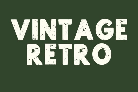 Bold Grunge Font - Preview 1