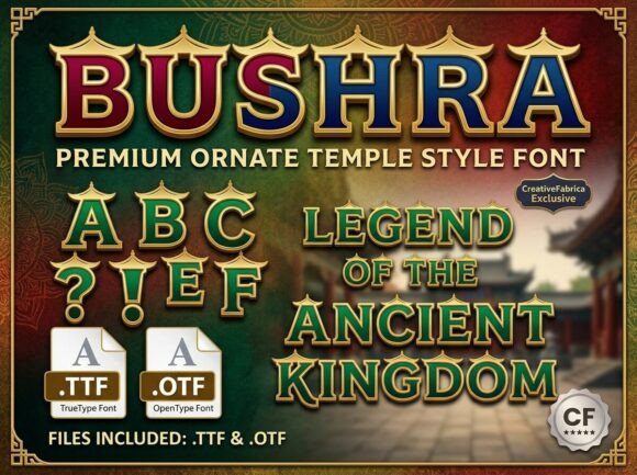 Bushra Font - Preview 2
