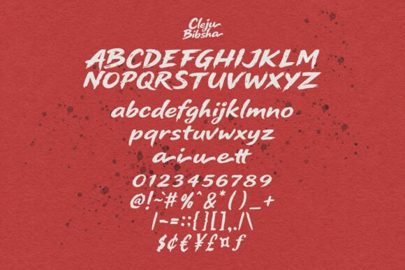 Cleju Bibsha Font - Preview 6