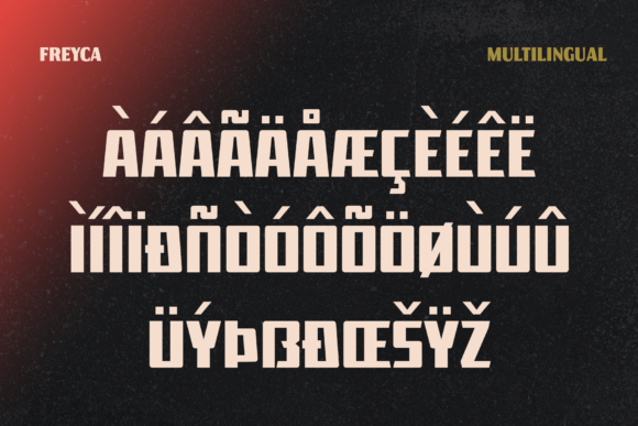Freyca Font - Preview 3