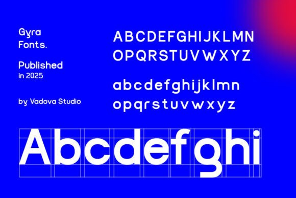 Gyra Font - Preview 1