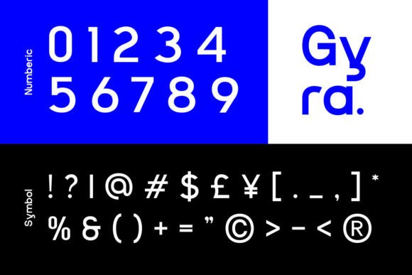 Gyra Font - Preview 4