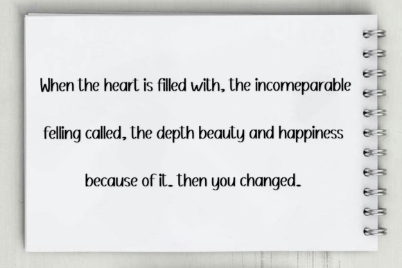 Happy Jasmine Font PNG with transparent background - Preview 3
