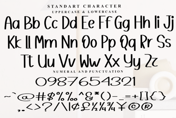 Happy Jasmine Font PNG with transparent background - Preview 4