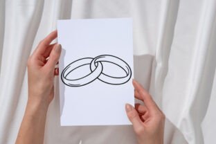Interlocked Wedding Rings Line SVG Graphic by ArtFlowCODesign ...