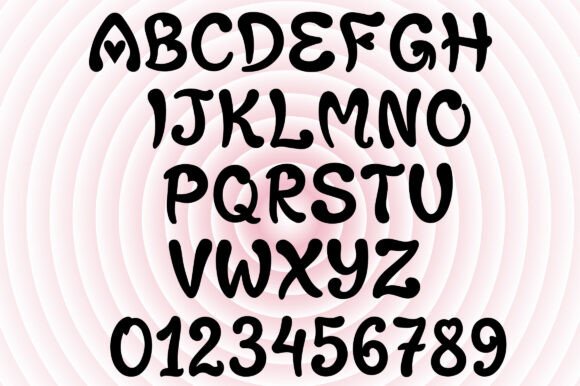 Love Keeps Me Warm Font PNG with transparent background - Preview 1