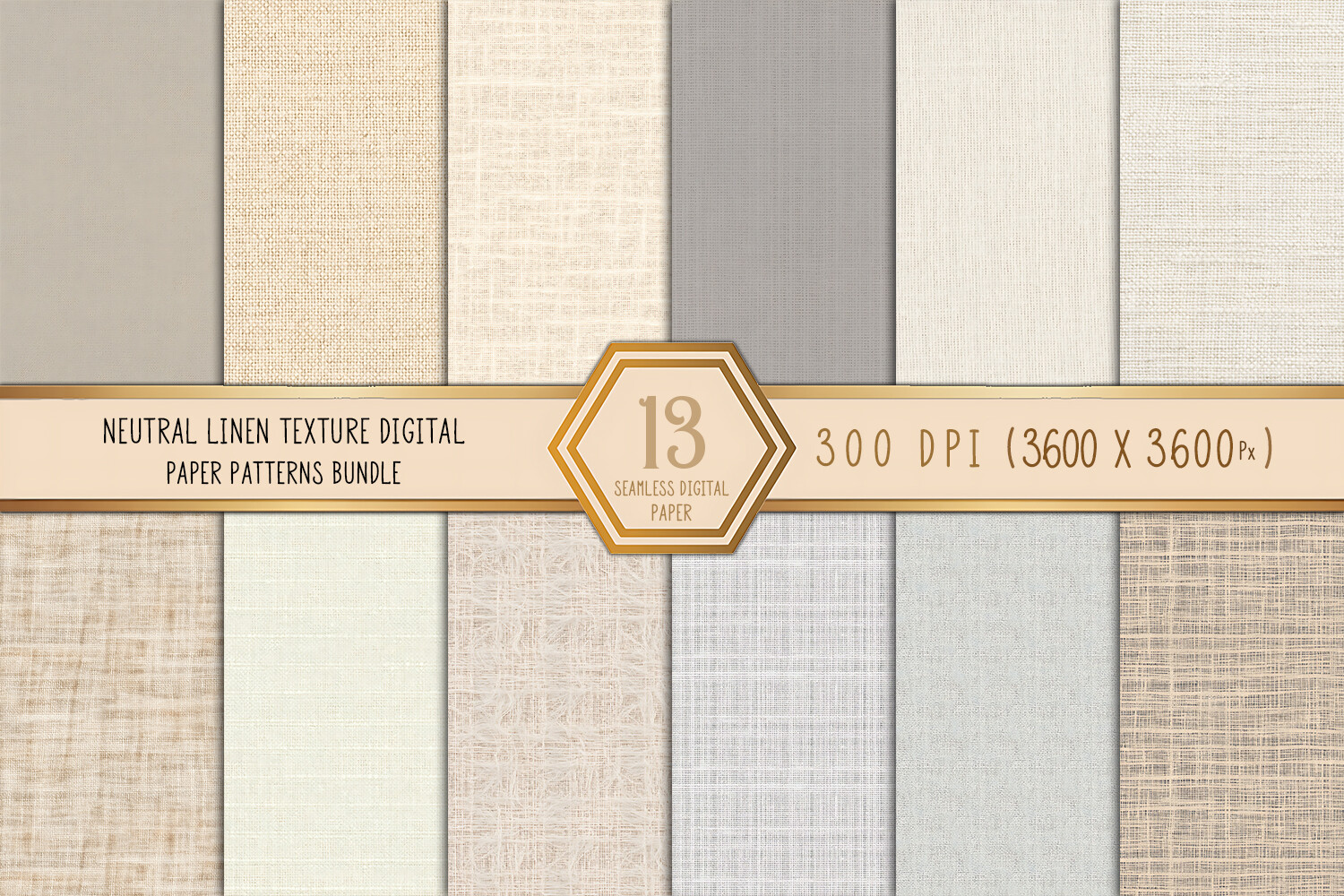 Neutral Linen Texture Digital Paper Bund Graphic by Craftfiles-SVG ...