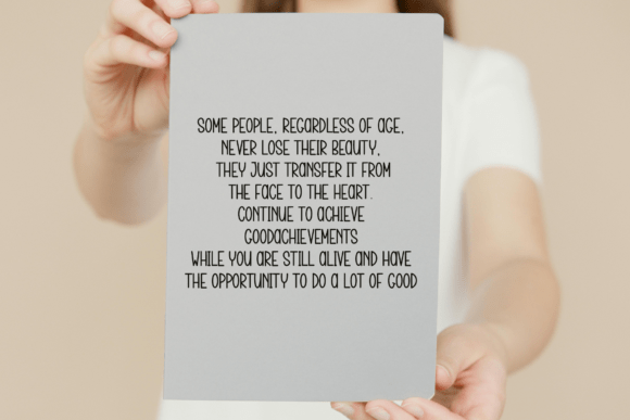 Nightlight Font PNG with transparent background - Preview 3