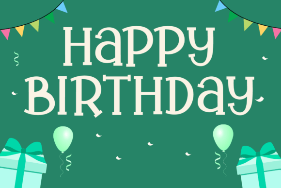 Playful Letters Font font preview - 5