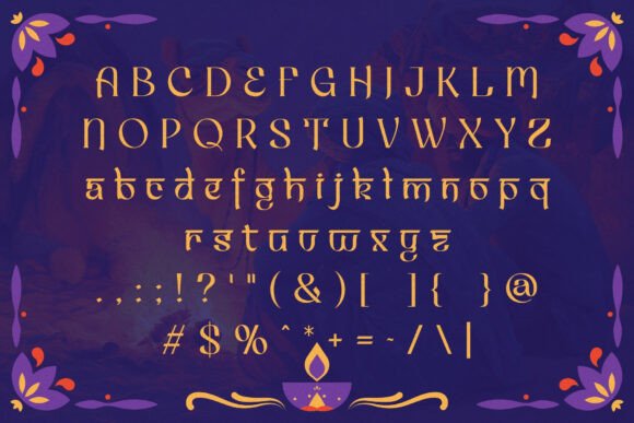 Pushkar Sands Font PNG with transparent background - Preview 2