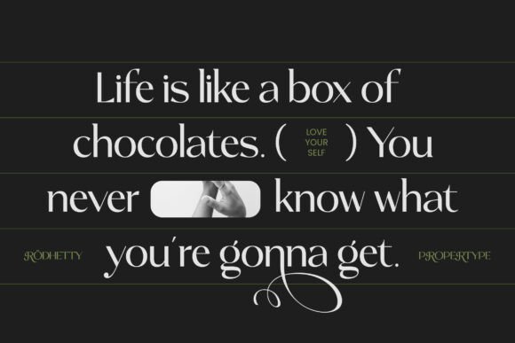 Rodhetty Font PNG with transparent background - Preview 5