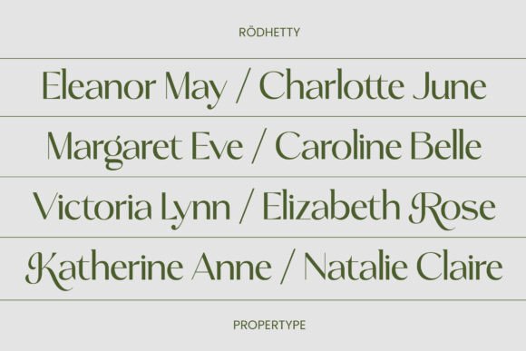 Rodhetty Font PNG with transparent background - Preview 6
