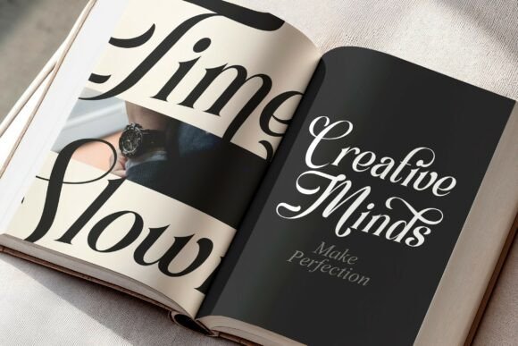 Roffelia Font PNG with transparent background - Preview 4