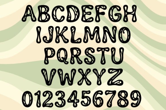 Smile Inside Font PNG with transparent background - Preview 1