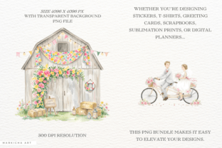 Summer Wedding Day Clipart Graphic by Markicha Art · Creative Fabrica