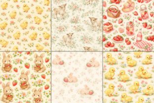 Watercolor Farm Animals Seamless Pattern Graphic by Craftiqe-shop ...