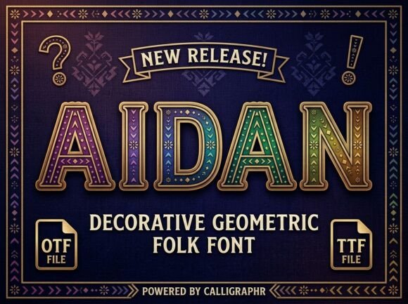 Aidan Font - Preview 1