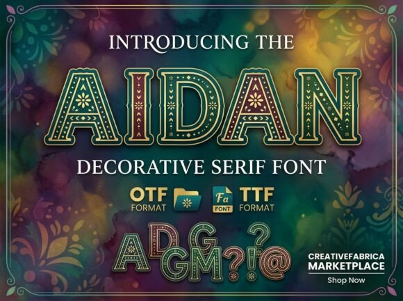 Aidan Font - Preview 2