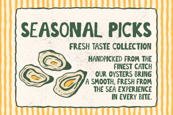 Bouncer Handblop Font - Preview 6