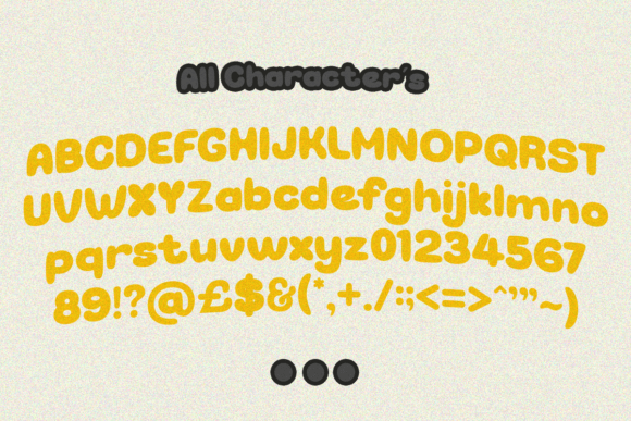 Bubbonic Font - Preview 1