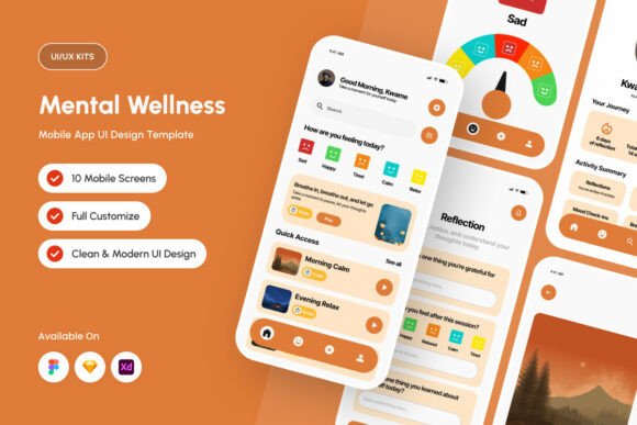 Calmora - Mental Wellness Mobile App