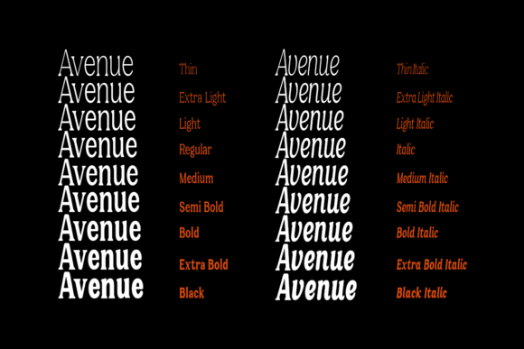Castle of Avenue Font - Preview 5