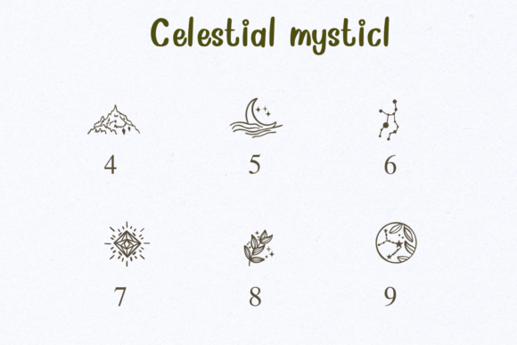Celestial Mystical Font - Preview 3
