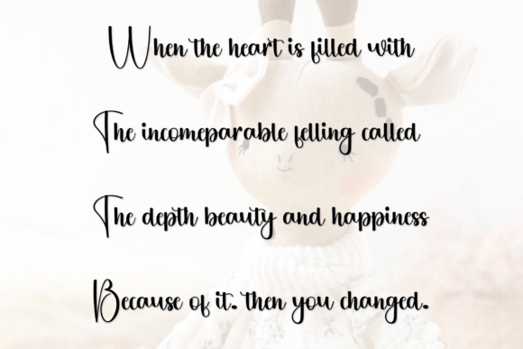 Chill Birthday Font PNG with transparent background - Preview 4