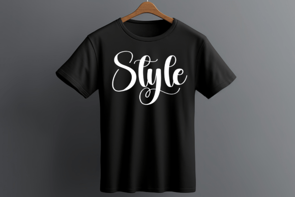 Creative Light Font PNG with transparent background - Preview 1