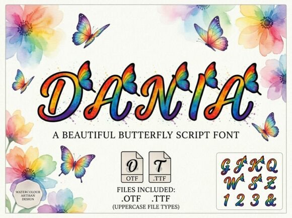Dania Font - Preview 1