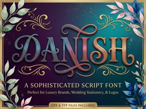 Danish Font - Preview 1