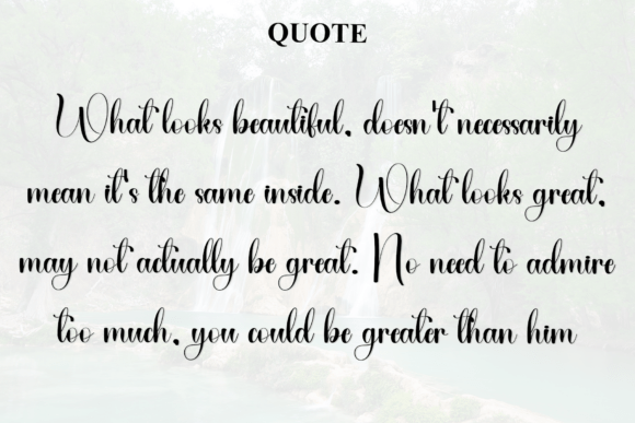 Delighful Midnight Font - Preview 3