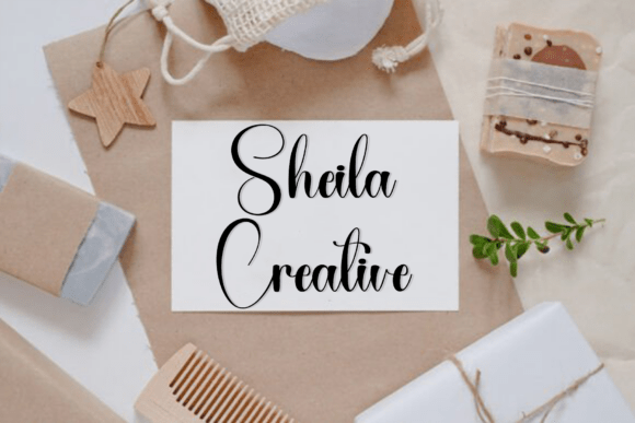 Delighful Midnight Font - Preview 5