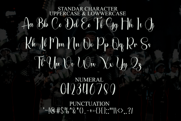 Delighful Midnight Font - Preview 6
