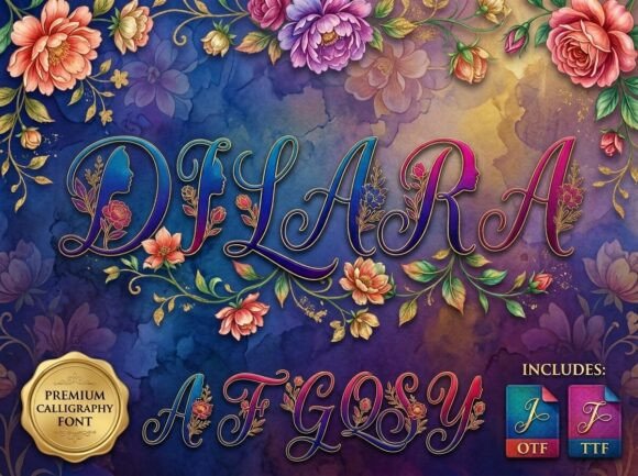 Dilara Font - Preview 1
