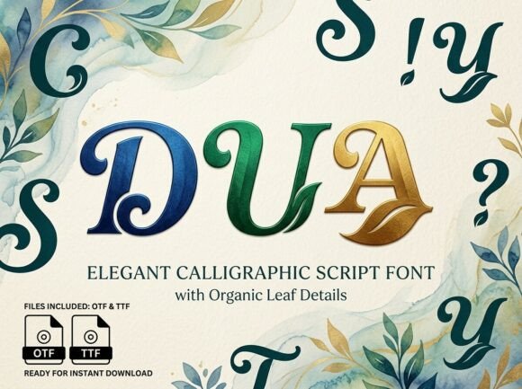 Dua Font - Preview 1