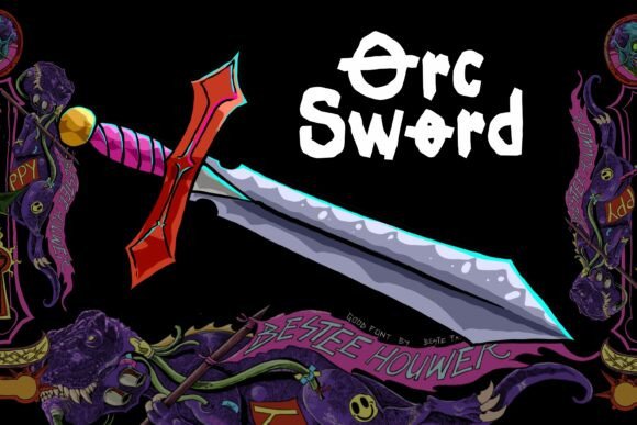 Dungeons and Houwer Font - Preview 1