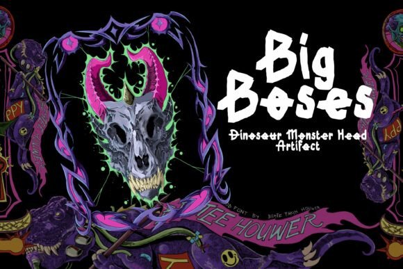 Dungeons and Houwer Font - Preview 2