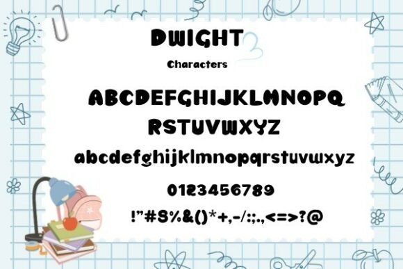 Dwight Font - Preview 4