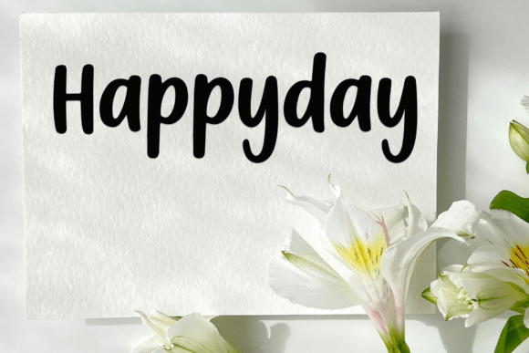 Easter Honeymoon Font PNG with transparent background - Preview 4